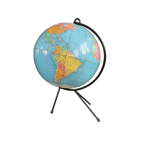 Globe terrestre vintage girard - globe,