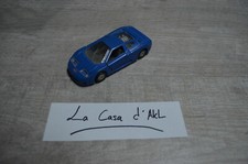 Voiture miniature - Bugatti EB110 - Bleue - 1/38 Maisto Shell