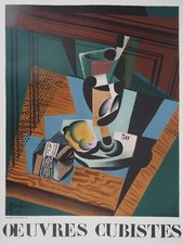 Juan GRIS : Oeuvres cubistes
