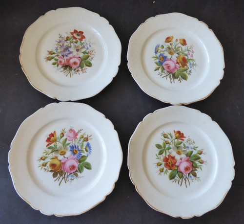 Lot anciennes assiettes a - 4,