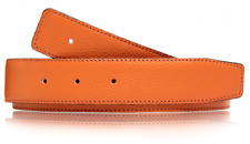 Ceinture orange reversible en