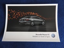 carte postale automobile volkswagen vw passat CC V6 4motion