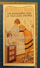 PASTILLES VALDA affiche GRELLET  publicité pharmacie pharmacy advert