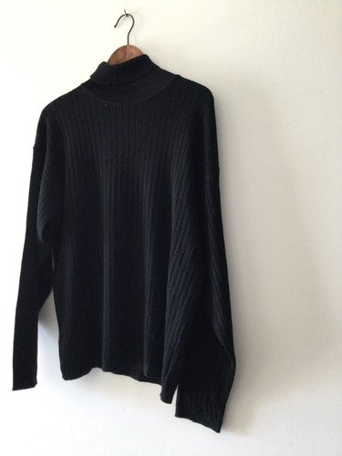 Pull homme col roule - homme, noir