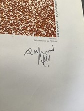 AFFICHE AIR FRANCE PAGES D’ÉPOQUE RARE ORIGINALE GRÈCE 