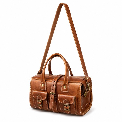 Sac voyage cuir marocain - de,