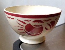 Bol Pêche rouge Saint Amand