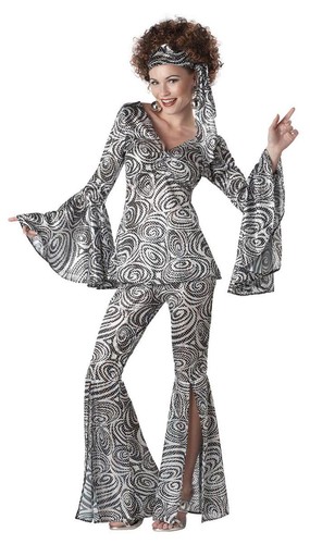Costume adulte femme - femme, disco