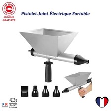 Pistolet Joint Électrique Portable, Jointoyeuse Pistolets À Calfeutrer, Avec 4 B
