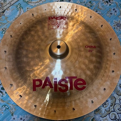 Cymbale chinoise paiste 2002 - chinoise,