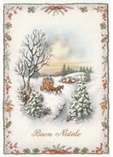 1959 Paysage Enneigé Carrosse