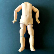 Ancien Corps pour Poupée en Porcelaine - H. 48 cm - Circa 1900