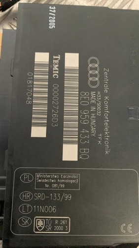 Boitier confort audi 2 - boitier,