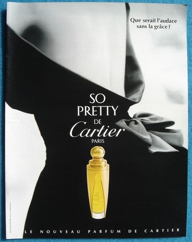 Publicité papier le parfum - papier,