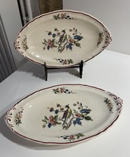 2 Petits Plats Raviers Villeroy et Boch Mettlach modèle Phoenix Collection Déco