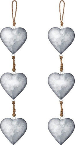 Pieces metal heart - metal,