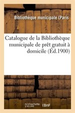 Catalogue de la Bibliothèque municipale de prêt gratuit à domicile, Manuel de Di