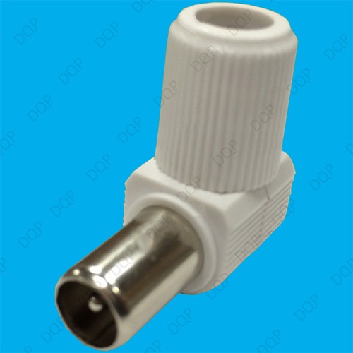 Angle droit mâle coaxial - angle,