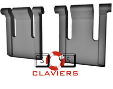 Pieds de remplacement pour clavier Cherry DC 2000