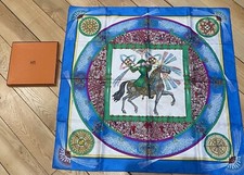 Carré Hermès soie Feux