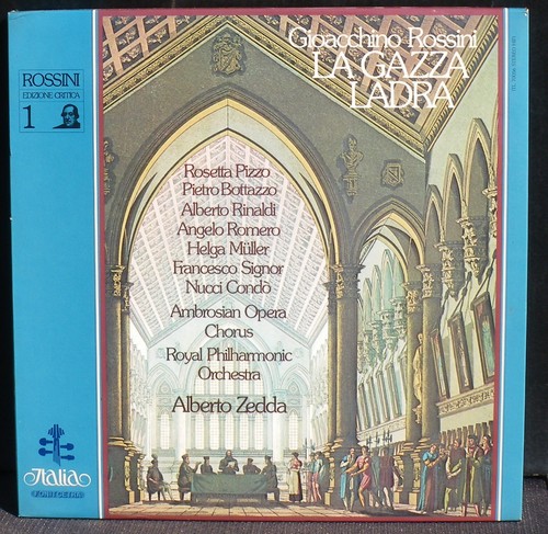 Rossini gazza ladra zedda 4 - la,