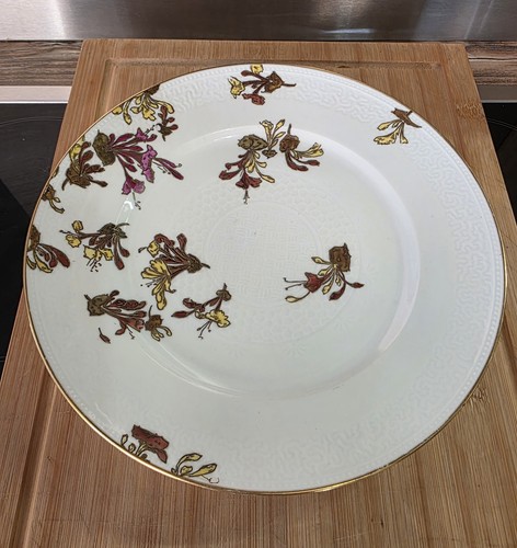 Assiette japonisante haviland - assiette,