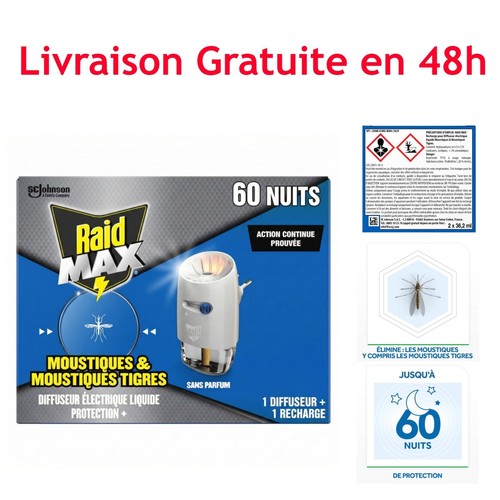 Raid max diffuseur électrique - max,