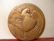 TRAINS RARE MÉDAILLE BRONZE