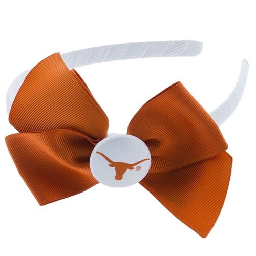 Texas longhorn headband bow - texas,