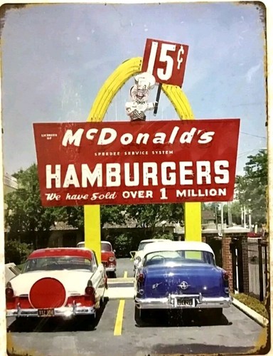15c mcdonald hamburgers we - ,