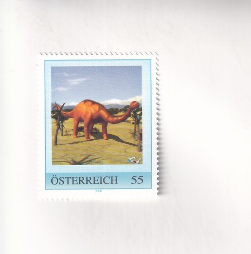 Timbre autriche dinosaure - autriche,