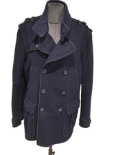 Superbe Et Authentique Manteau Caban Laine Marine Dolce & Gabbana 48 Tbe