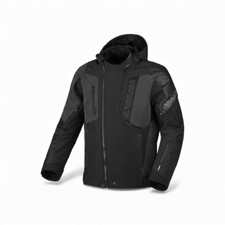 Veste Moto Macna Angle 2.0 Transformable En Sac À Dos Night Eye Smlxl Noir