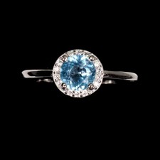 925 Bague en Argent Rond