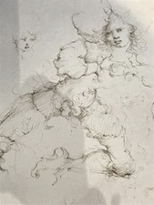 Fêtes secrètes. Dessins. Leonor Fini. Texte de Jean Claude Dedieu.Ed. du Regard
