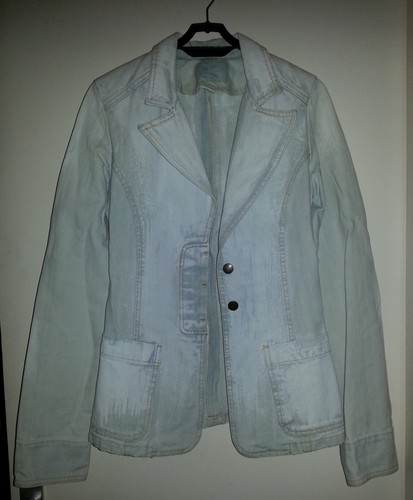 Veste jeans stone washed - en,