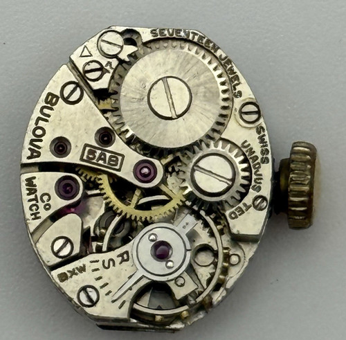 Bulova 5ab montre mouvement - bulova,