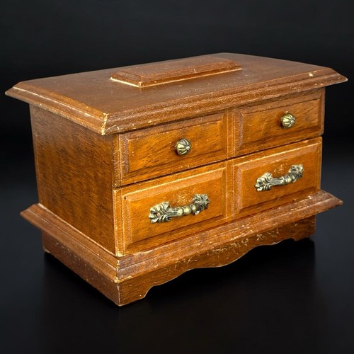Boîte bijoux vintage - vintage, bois