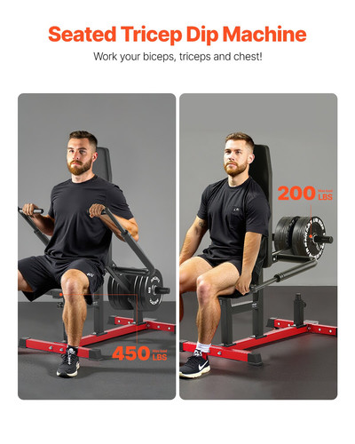 Seated dip machine tricep - dip,