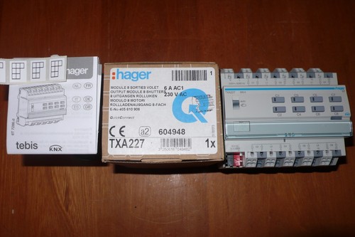 Hager txa227 module sortie - module,