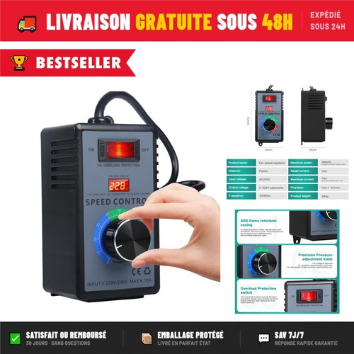 Variateur vitesse moteur - de,