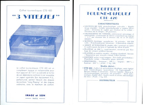 Publicité électrophone