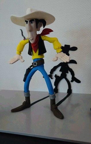 Figurine lucky luke 30cm - figurine,