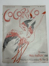 Cossard lithographie Flamant