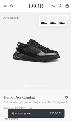 Dior chaussures derby - dior,