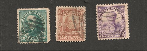 Lot timbres daniel - us, 3