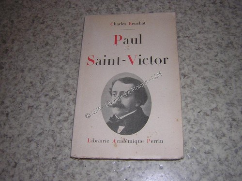 1937 paul saint victor - saint-victor, /