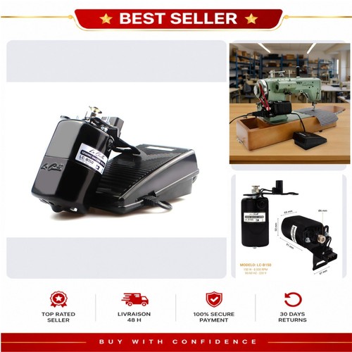 Moteur machine coudre 150w - moteur, à