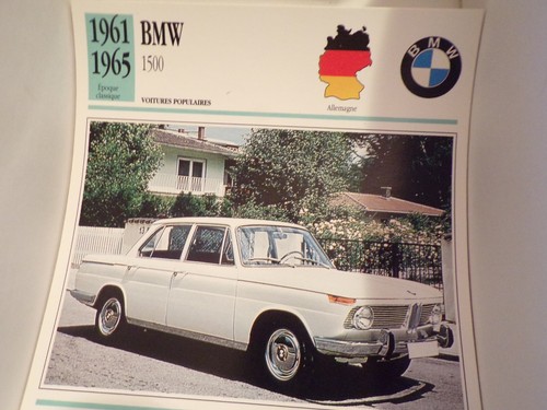 Fiche carte card voiture - fiche,