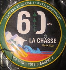 patch special 60 ans la chasse ECE 01.030 côte d'argent
